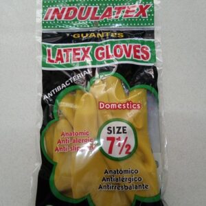 GUANTE LATEXGLOVES AMARILLO TALLA 7.5 PAR
