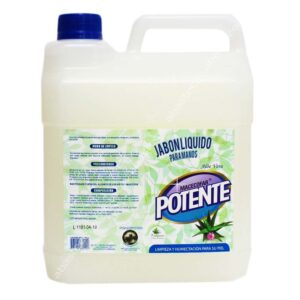 JABON LIQUIDO PARA MANOS POTENTE CON CALENDULA-MANZANILLA X 3800CC CAJA X 6
