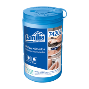 PAÑO HUMEDO FAMILIA PARA SUPERFICIES