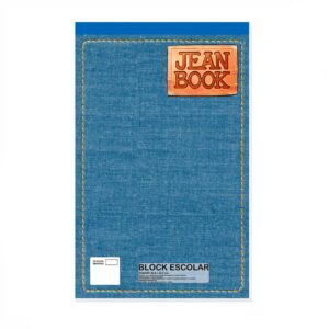 BLOCK ESCOLAR JEAN BOOK 70 HJ CUADRICULADO CARTAX2