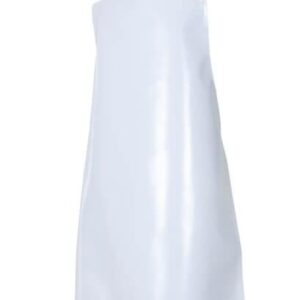 PETO IMPERMEABLE LARGO NEGRO/BLANCO