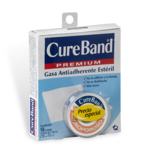 GASA ESTERIL CUREBAND 7.5 X 7.5 CM 24 SOBRES X 2 UND