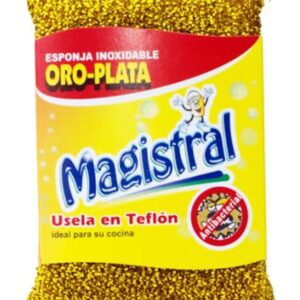 ESPONJA INOXIDABLE ORO PLATA MAGISTRAL