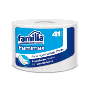 PAPEL HIGIENICO FAMILIA FAMIMAX BLANCO X 41 MTX12 HT