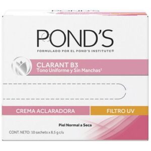CREMA PONDS CLARANT B3 ACLARADORA X 10 SOBRES X 8.5