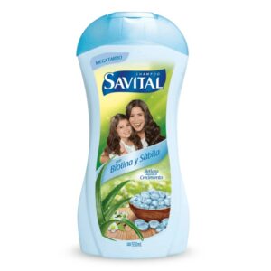 CHAMPU SAVITAL BIOTINA Y SABILA X 550 ML
