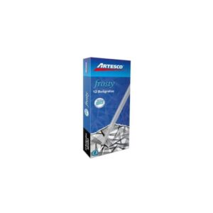 BOL. GEL SEMIGEL ARTESCO FROSTY NEGRO CAJA X 12