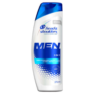 CHAMPU H&S 3 EN 1 FOR MEN X 375 ML