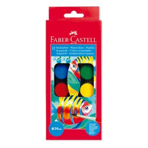 ACUARELA FABER X 12 COLORES